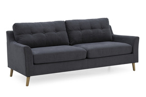 Olten 3 Seater Sofa Charcoal VL